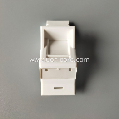 UK Type outlet 1 port face plate
